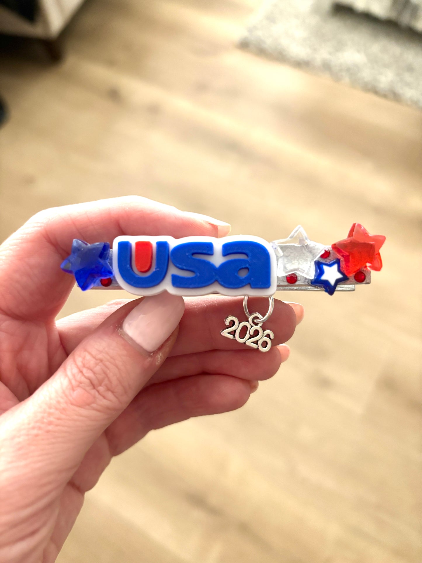 USA Competition Cheer Pins - set of 6