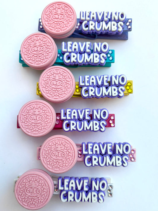 Leave No Crumbs Spirit Pins (pastel colors) - set of 6