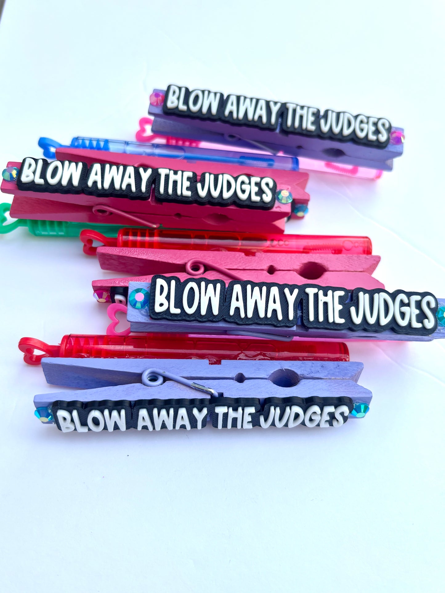 Bubble spirit pins - set of 6