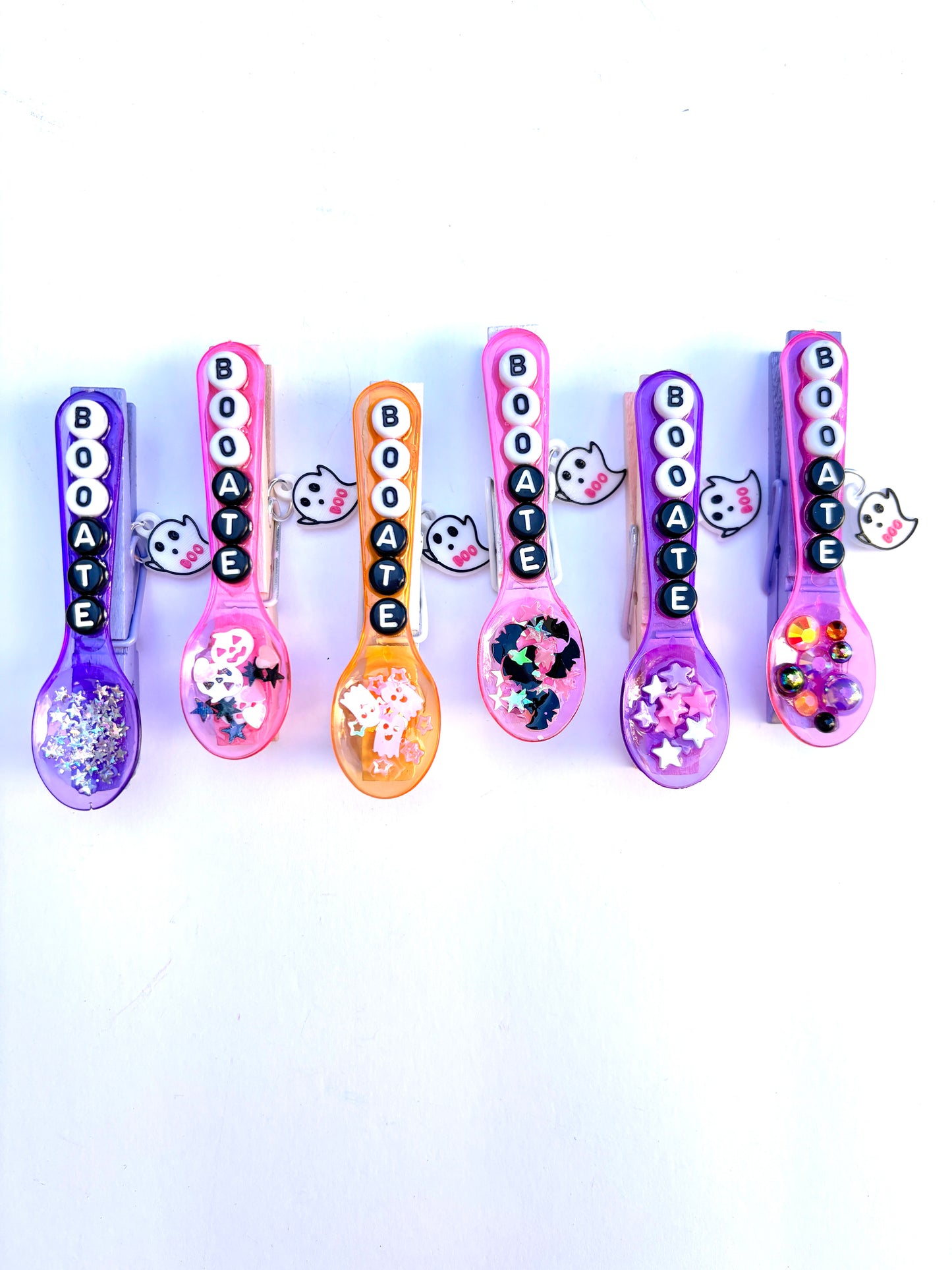 BOO ATE pins - set of 6