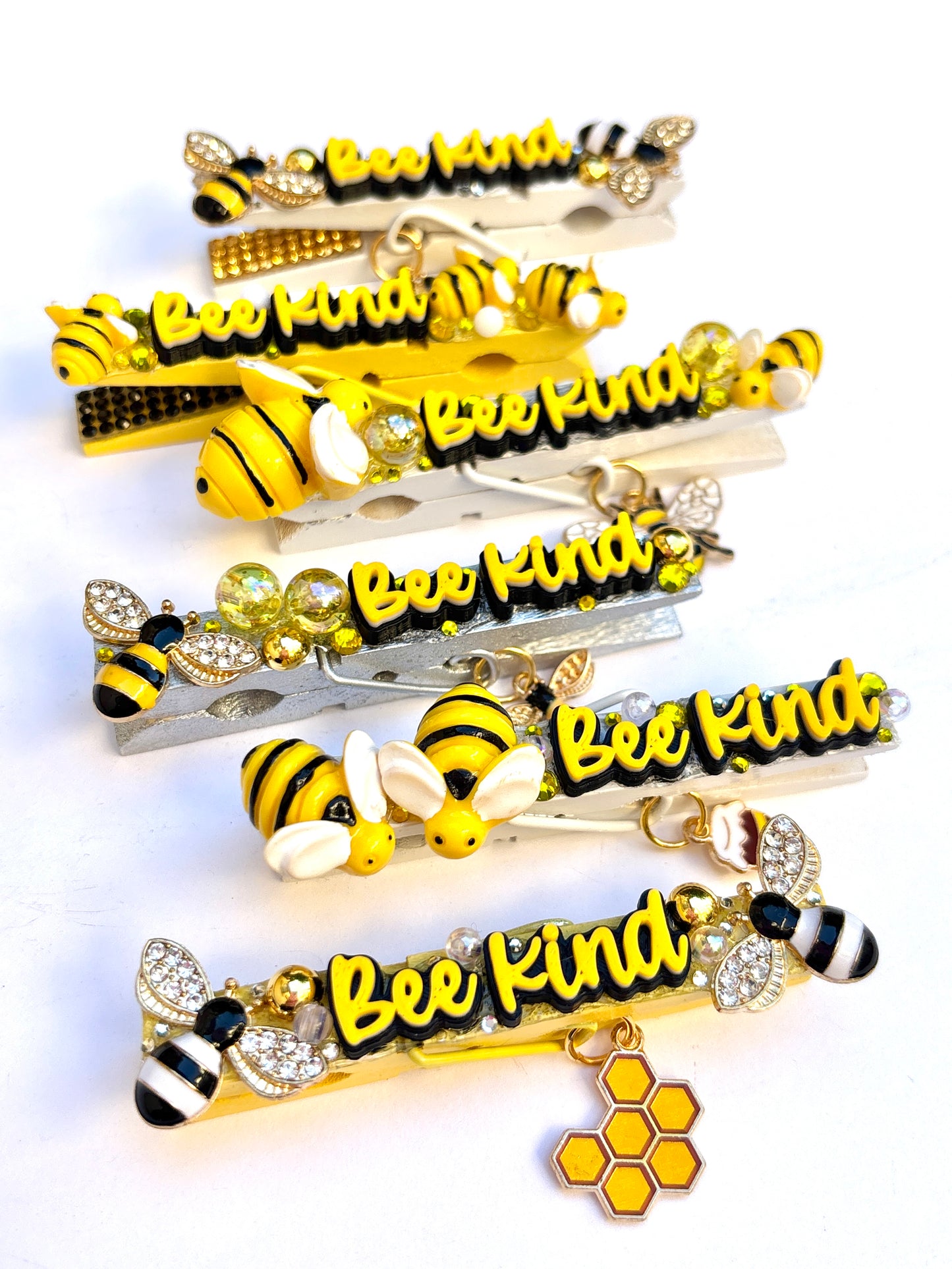 Bee Kind pins - set of 6