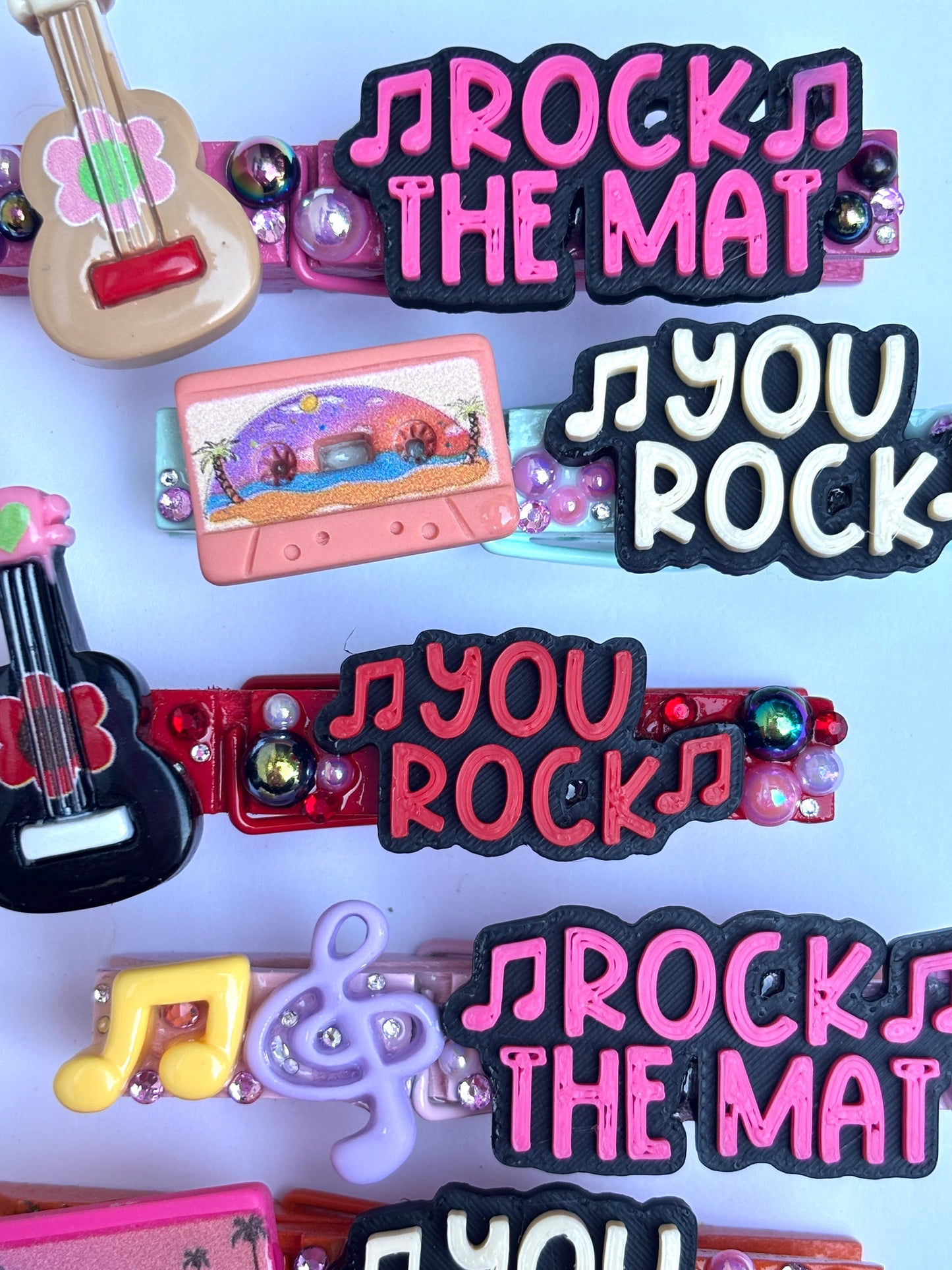 You Rock spirit pins - set of 6