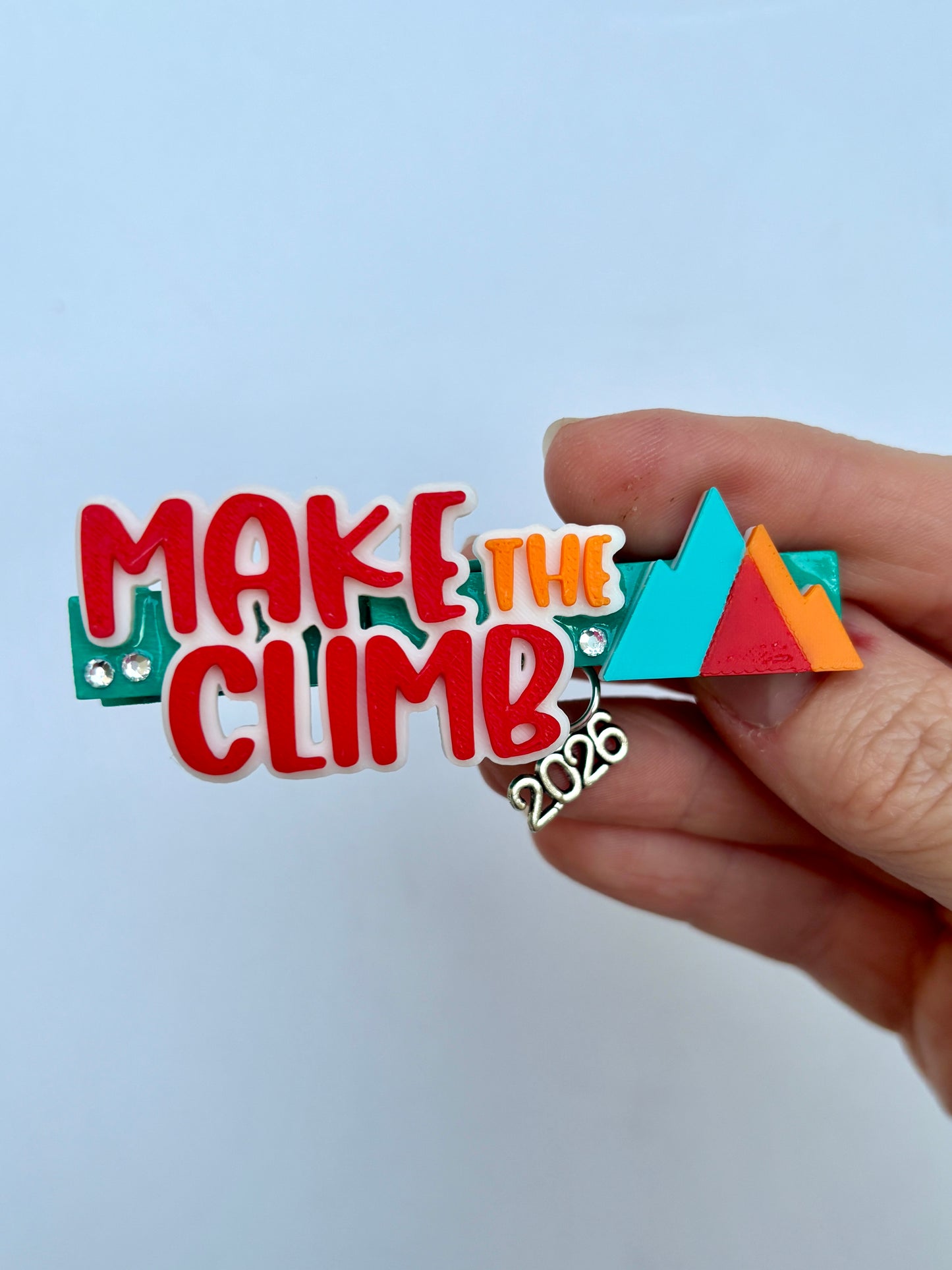 Make the Climb at Regional Summit cheer pins - set of 6