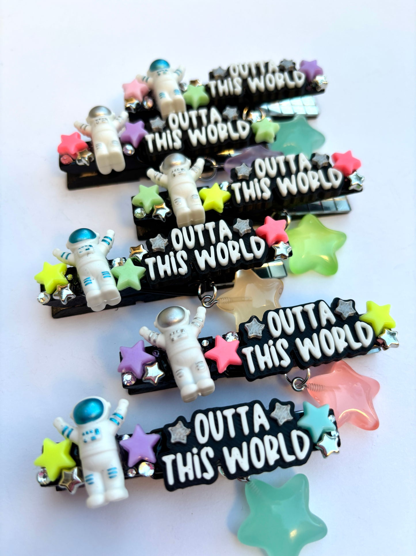 Stars & Space spirit pins - set of 6