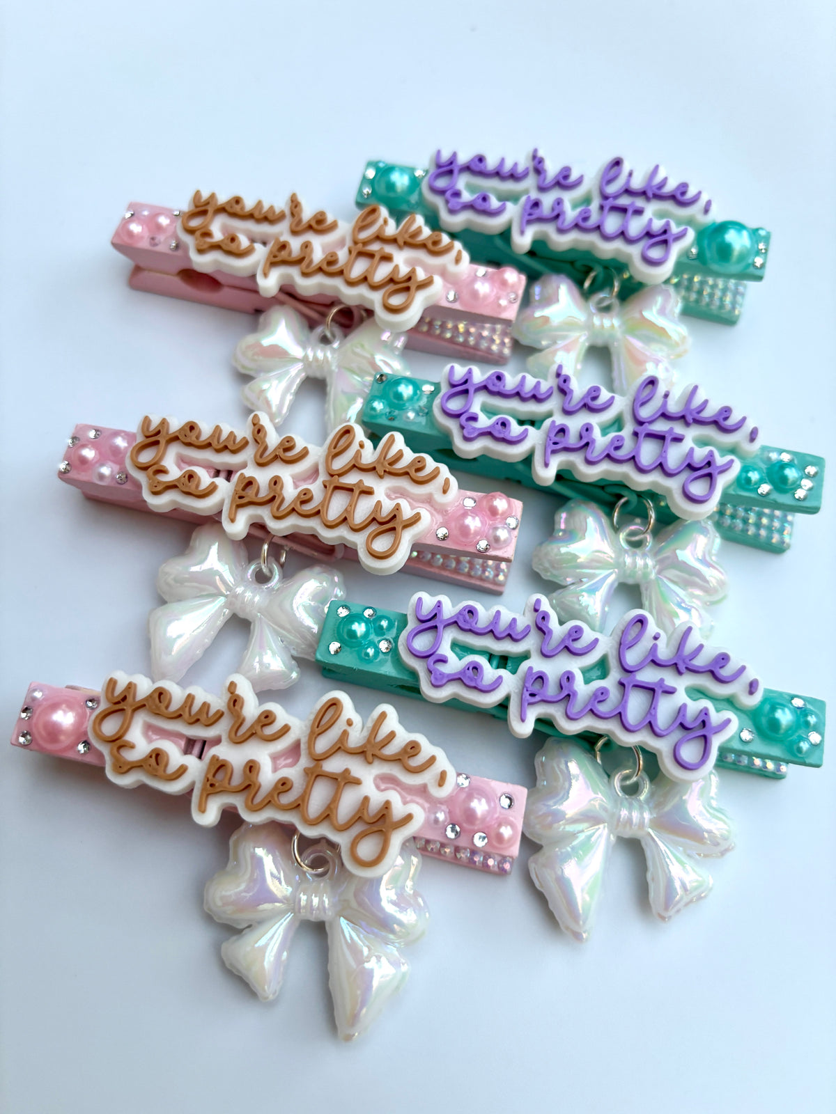 You’re Like, So Pretty Cheer pins - set of 6