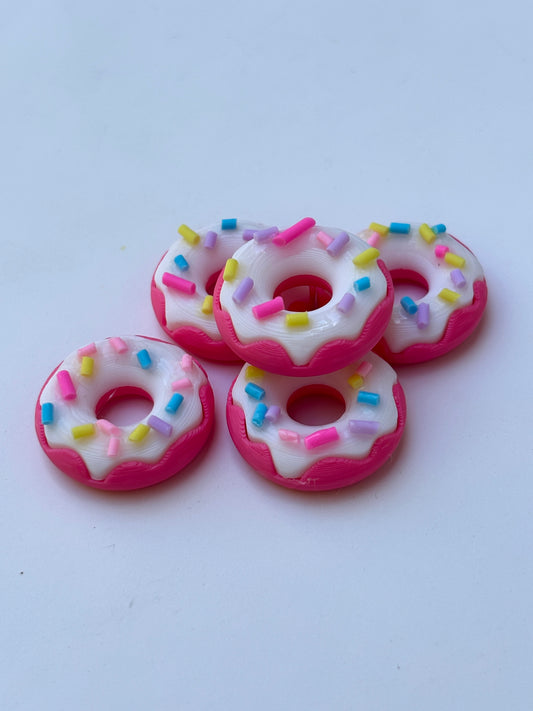 Donut pin embellishments