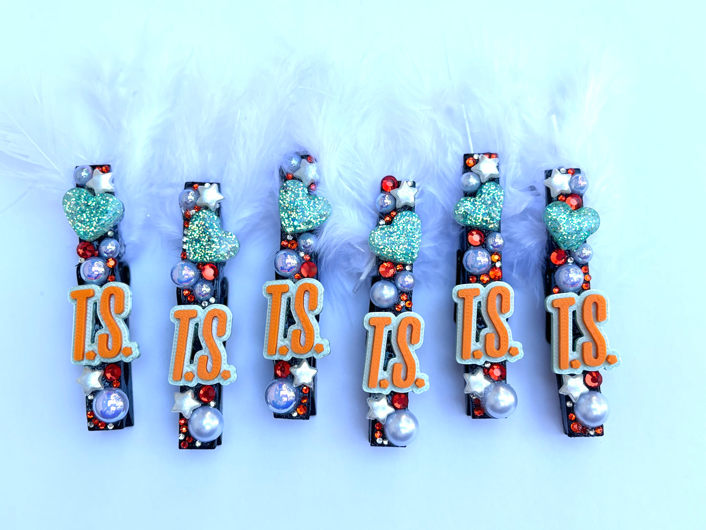 TS12 Showgirl spirit pins - set of 6