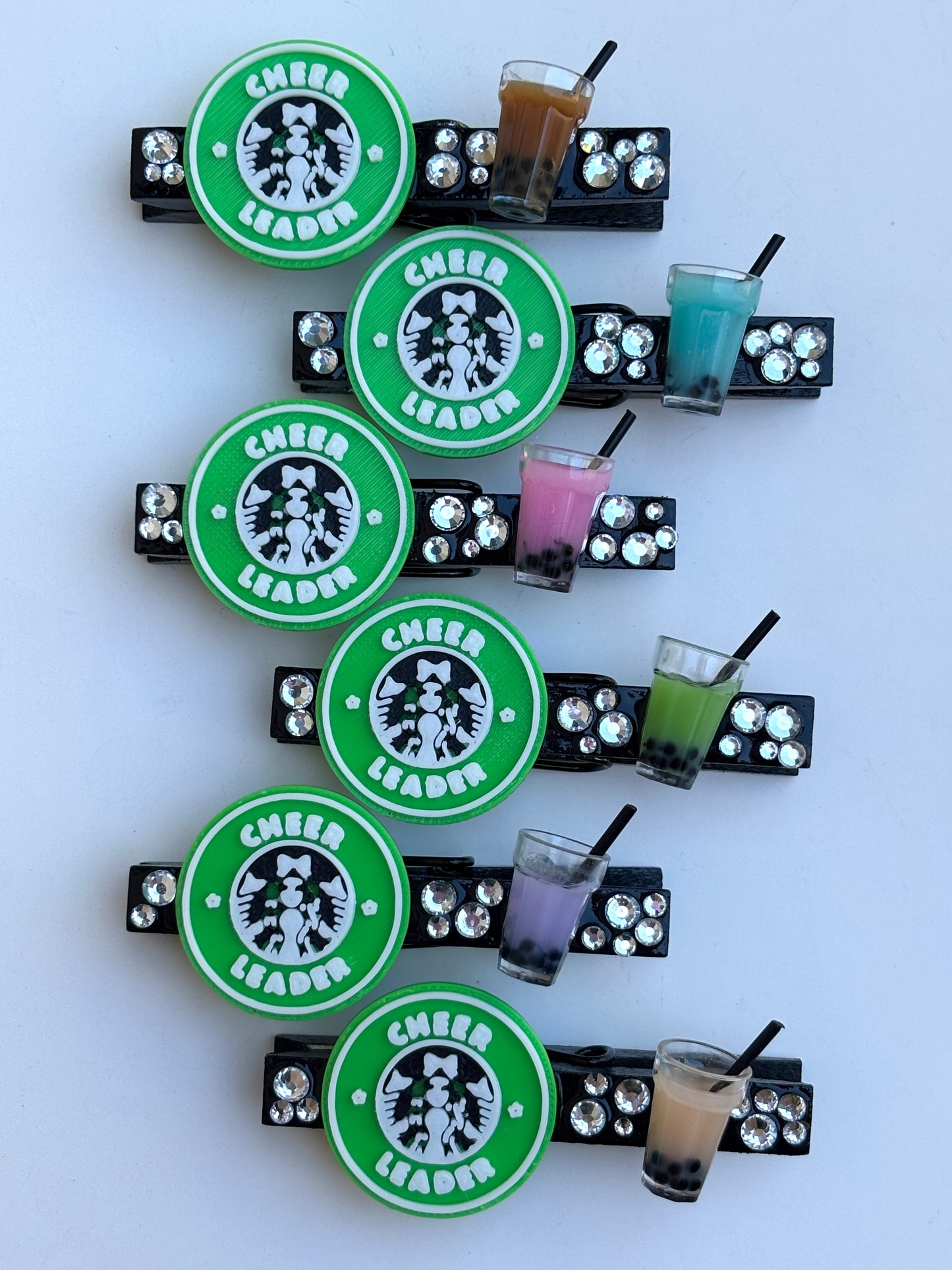 Starbucks inspired spirit pins - set of 6
