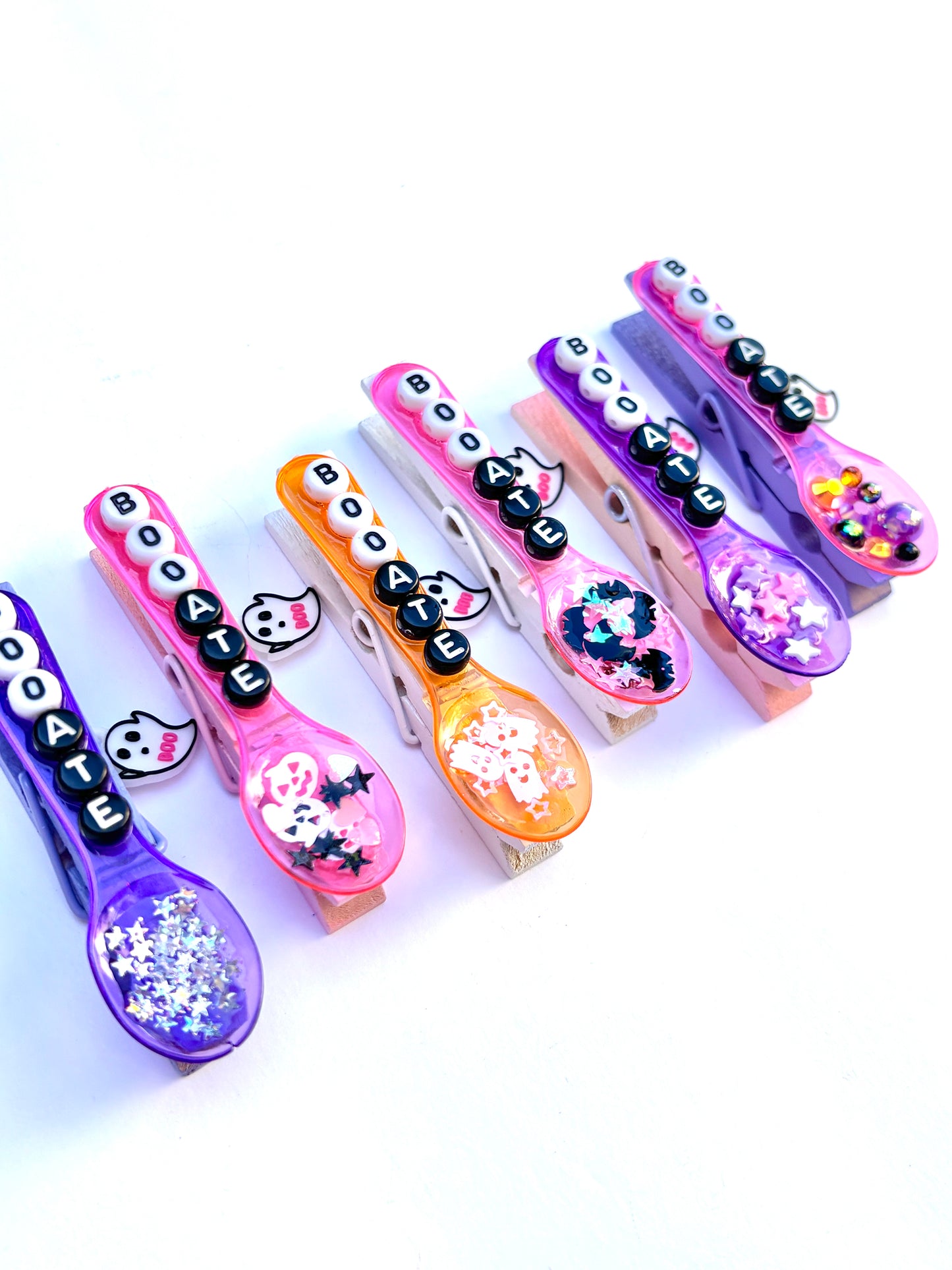 BOO ATE pins - set of 6