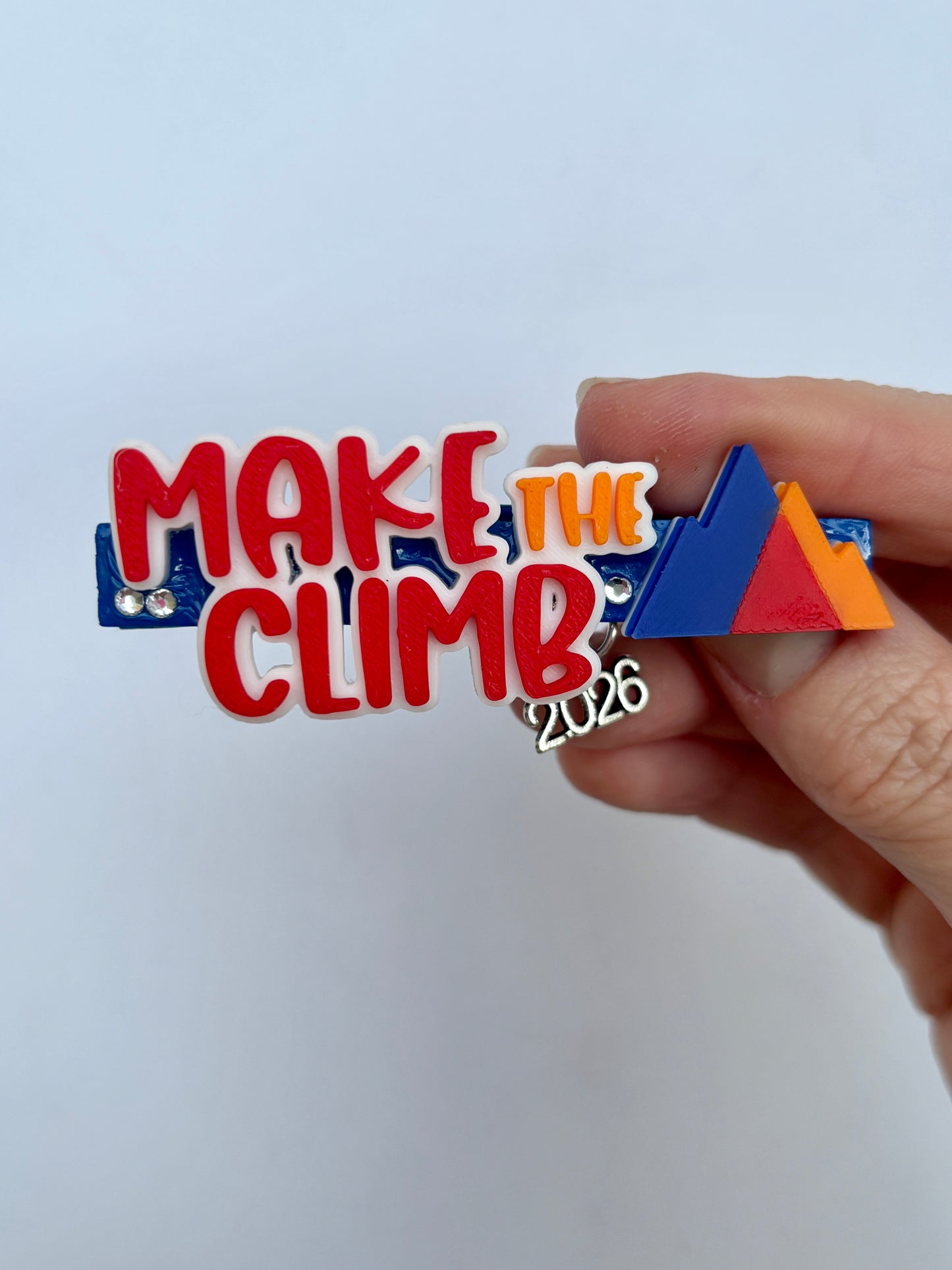 Make the Climb at D1 Summit cheer pins - set of 6