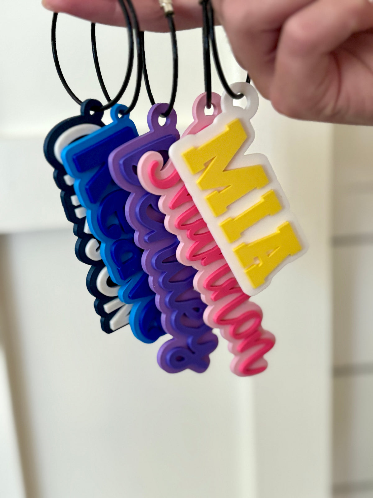 Personalized Backpack Tags