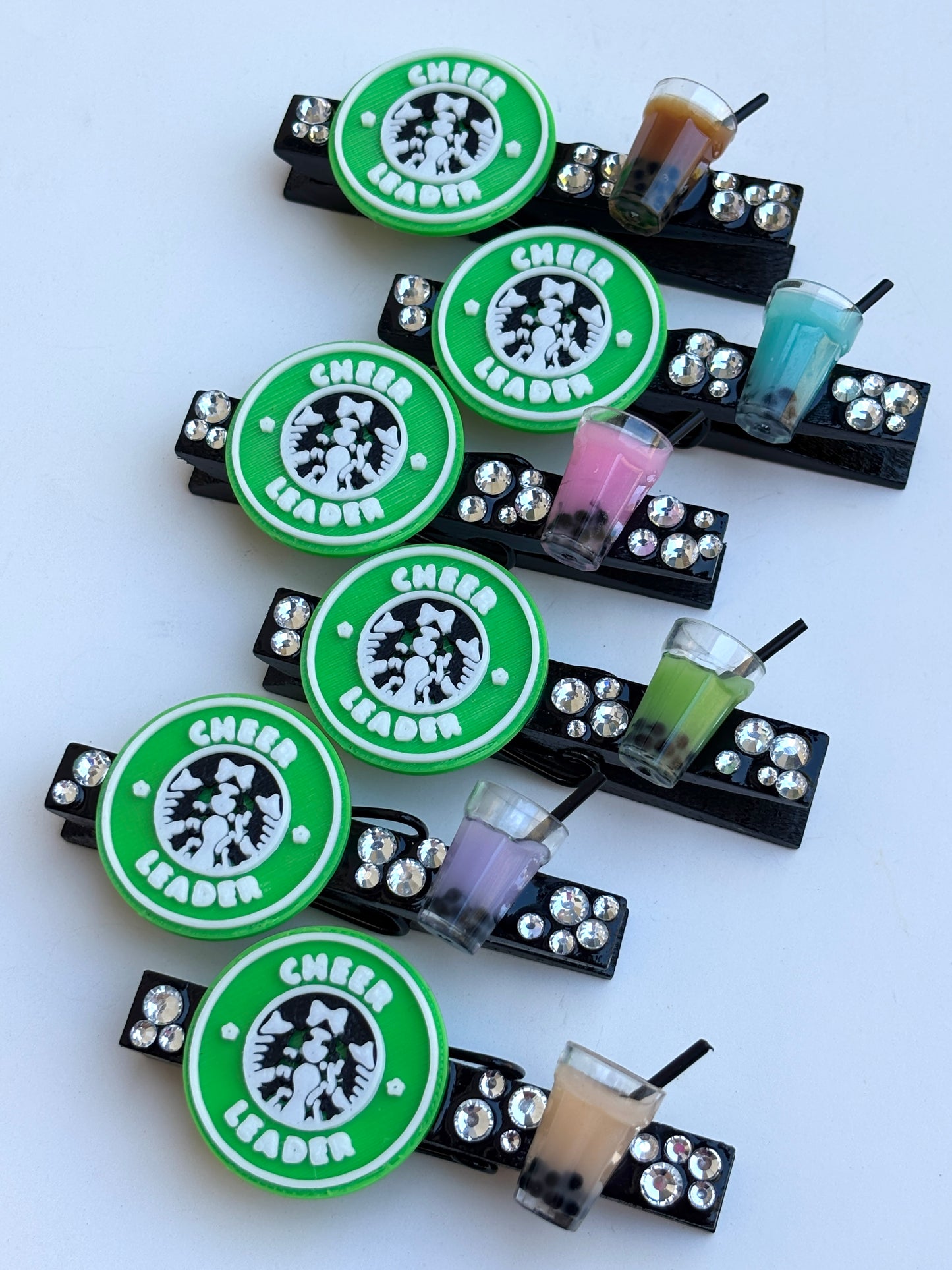 Starbucks inspired spirit pins - set of 6