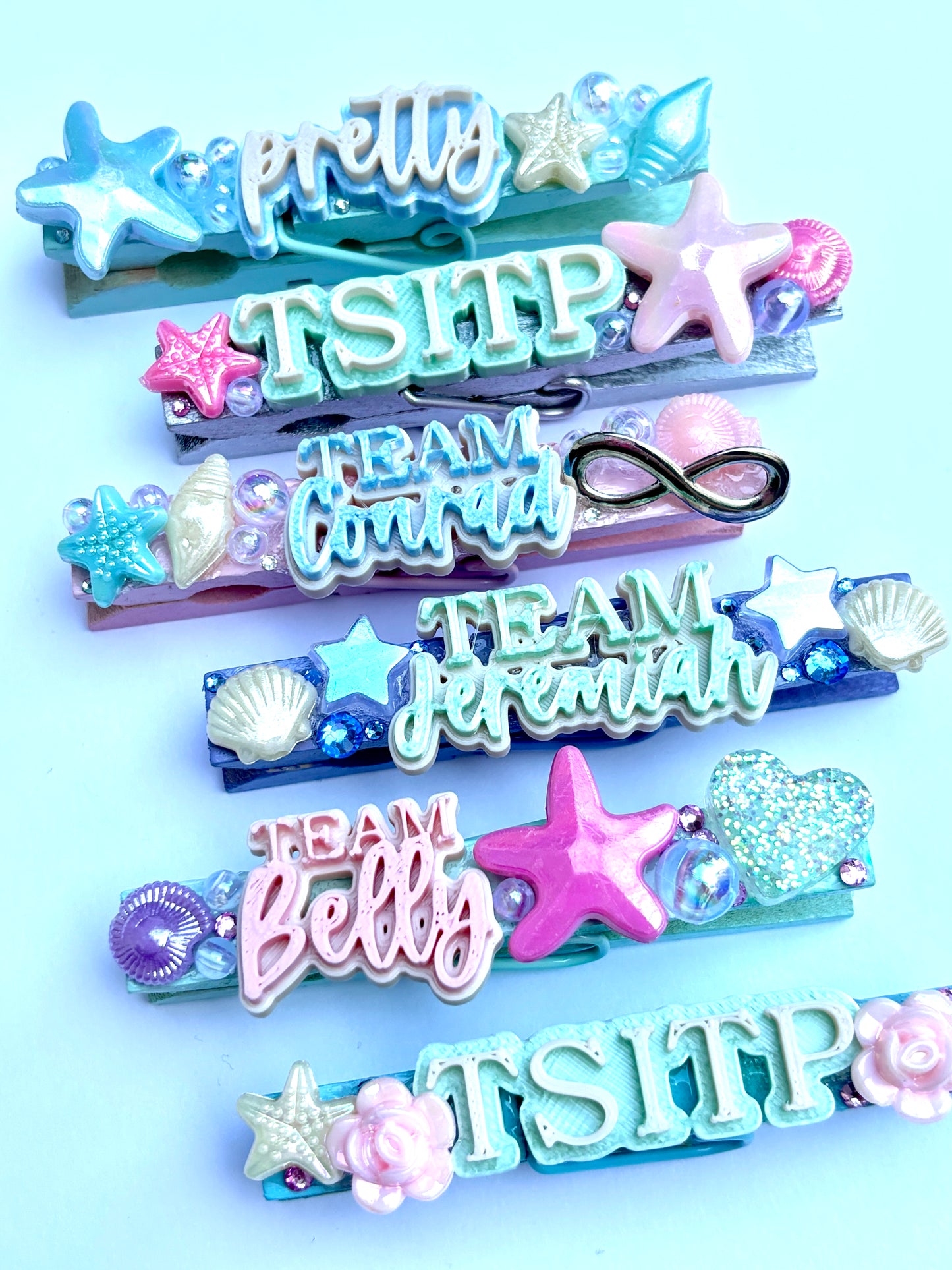 The Summer I Turned Pretty Spirit Pins  - set of 6