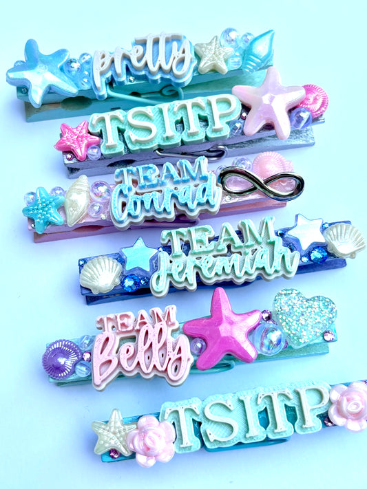 The Summer I Turned Pretty Spirit Pins  - set of 6