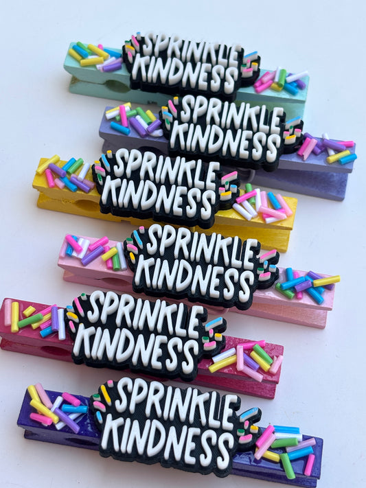 Sprinkle Kindness Spirit Pins - set of 6