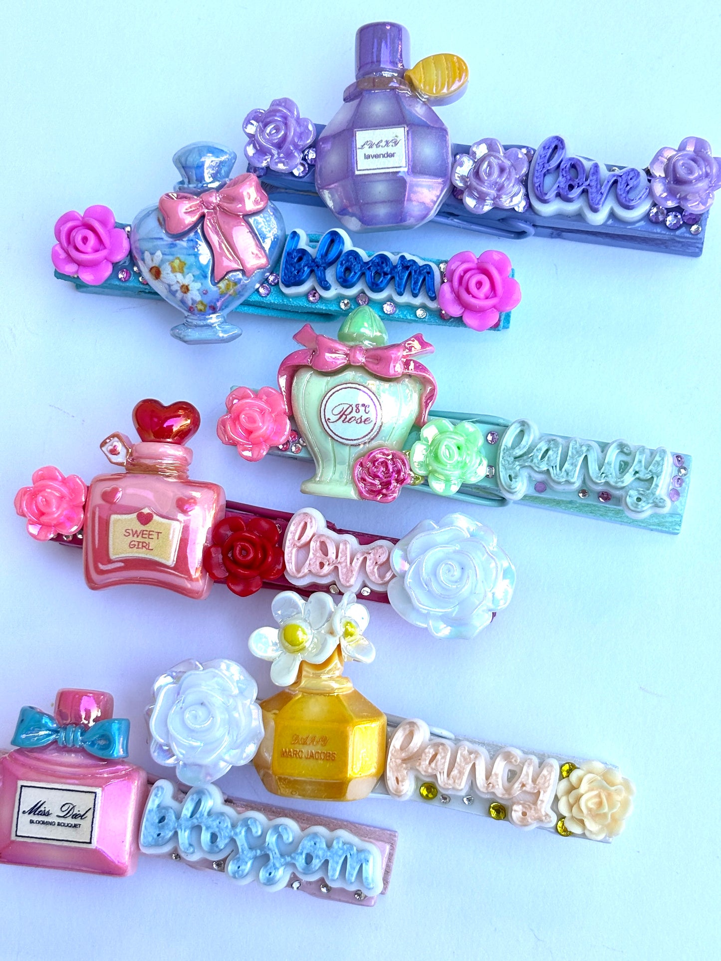 Love Fancy Spirit Pins  - set of 6