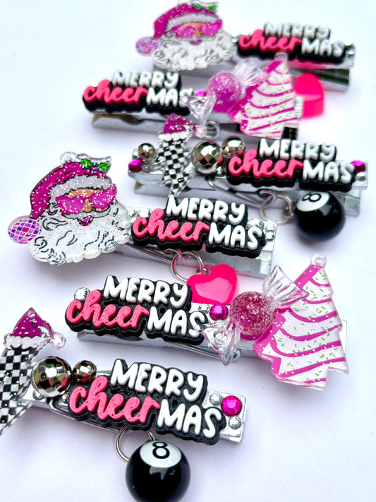Merry CHEERmas spirit pins - set of 6