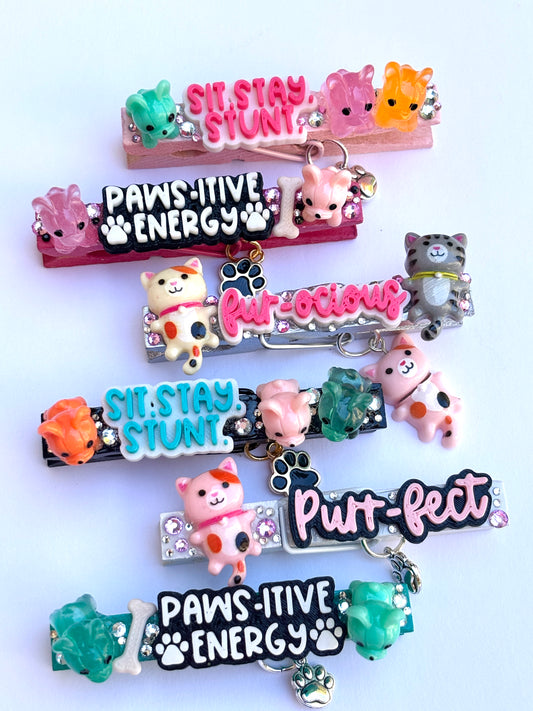 Furbaby spirit pins - set of 6
