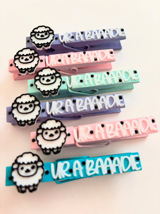 UR A Baaadie Spirit Pins  - set of 6