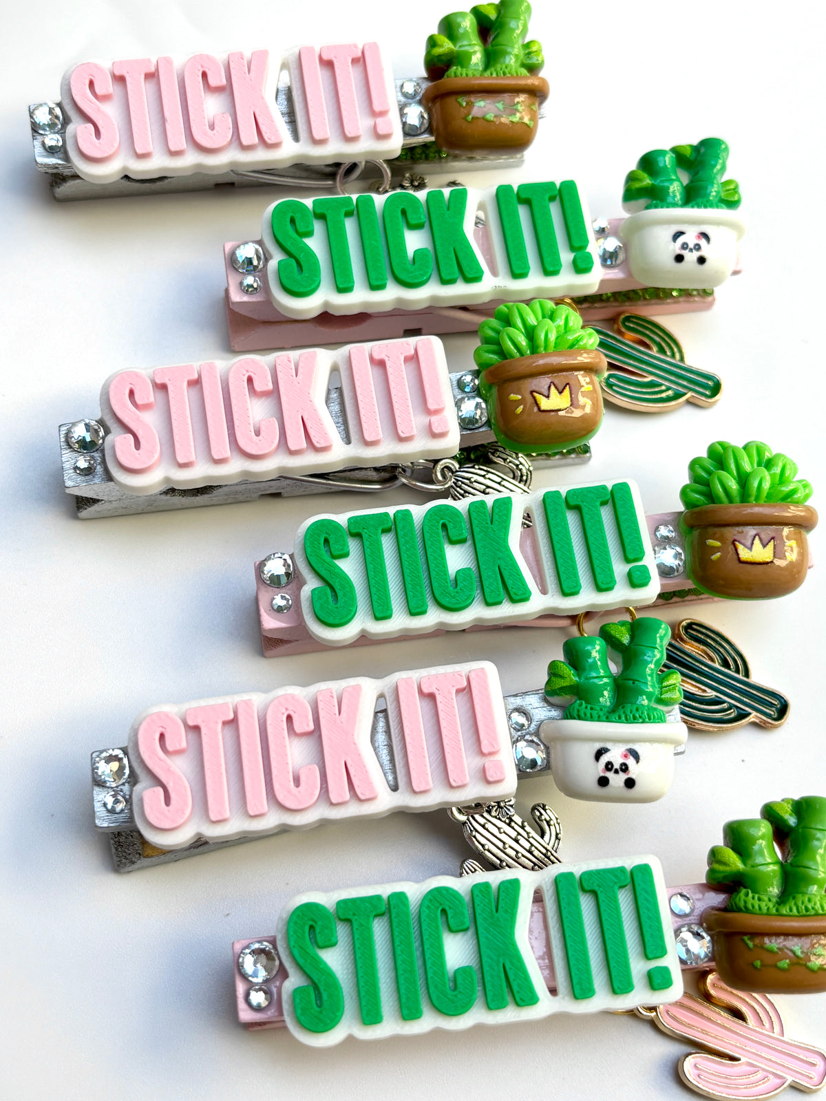 Stick It Spirit Pins - set of 6