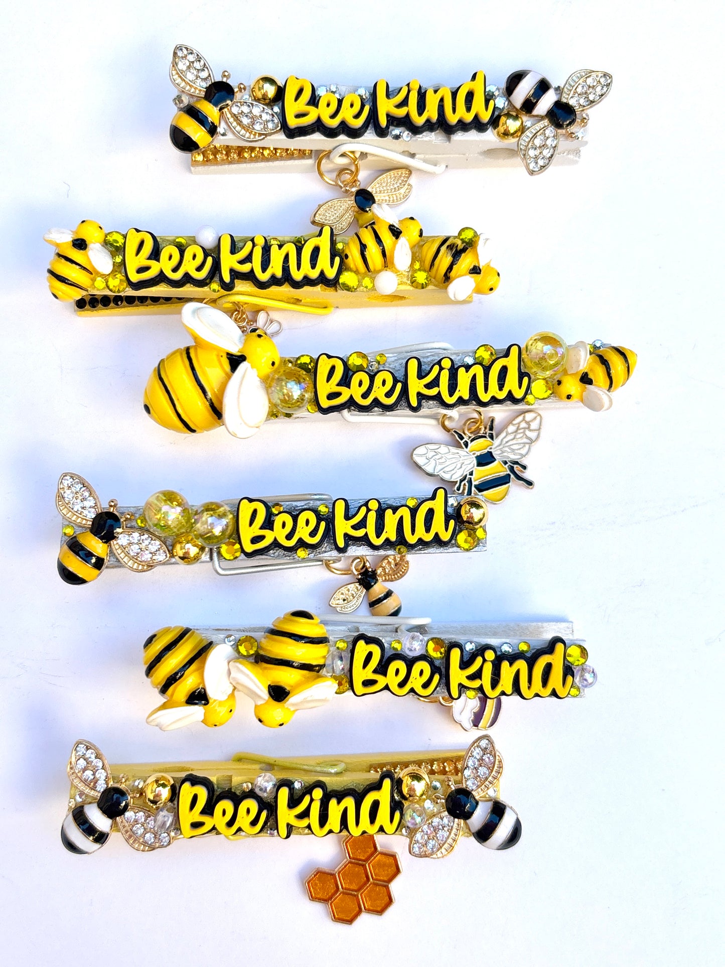 Bee Kind pins - set of 6