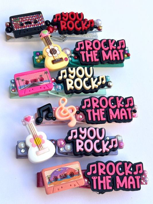 You Rock spirit pins - set of 6