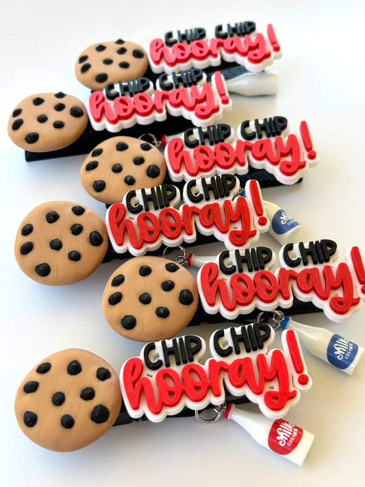 Milk & Cookie spirit pins - set of 6