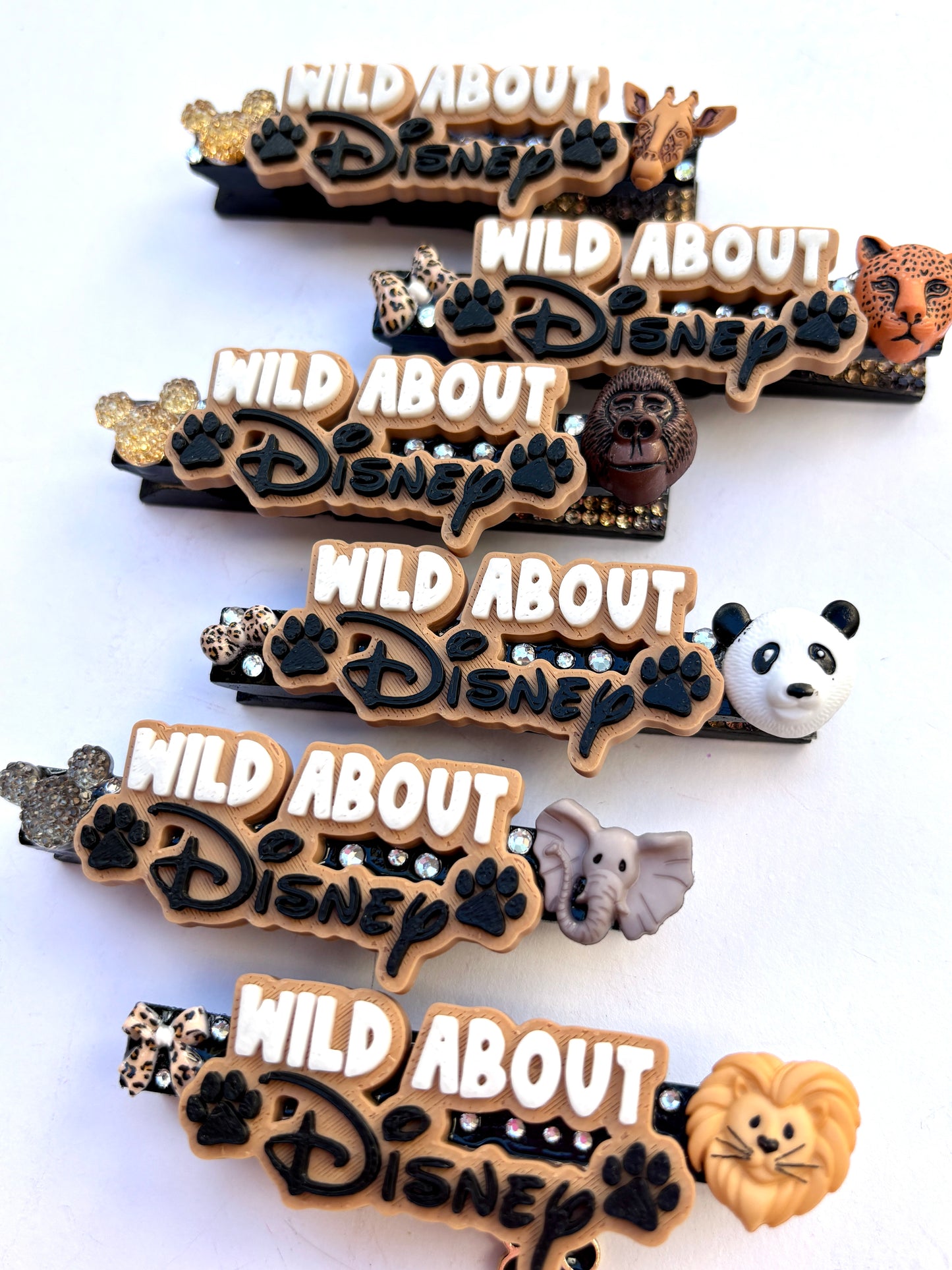 Wild About Disney spirit pins - set of 6