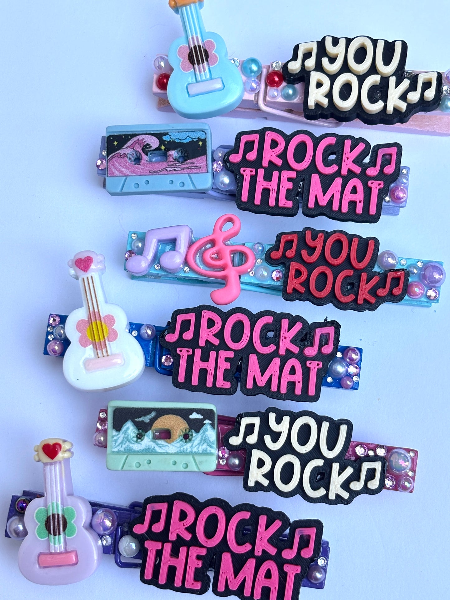 You Rock spirit pins - set of 6