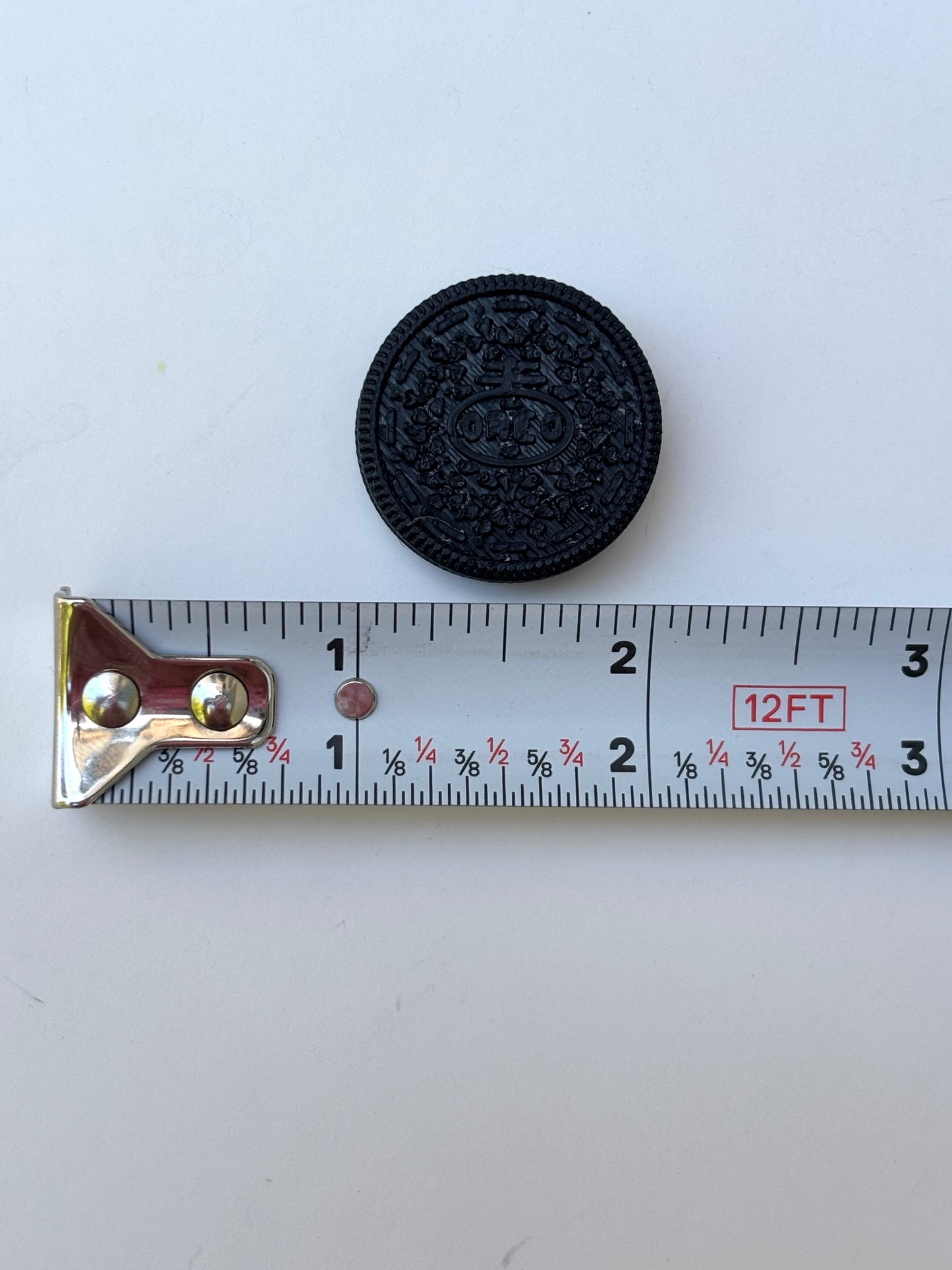 Oreo cookie pin embellishments