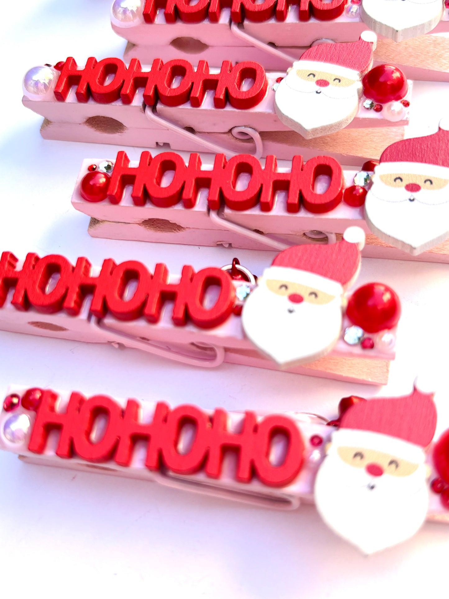 Santa spirit pins - set of 6