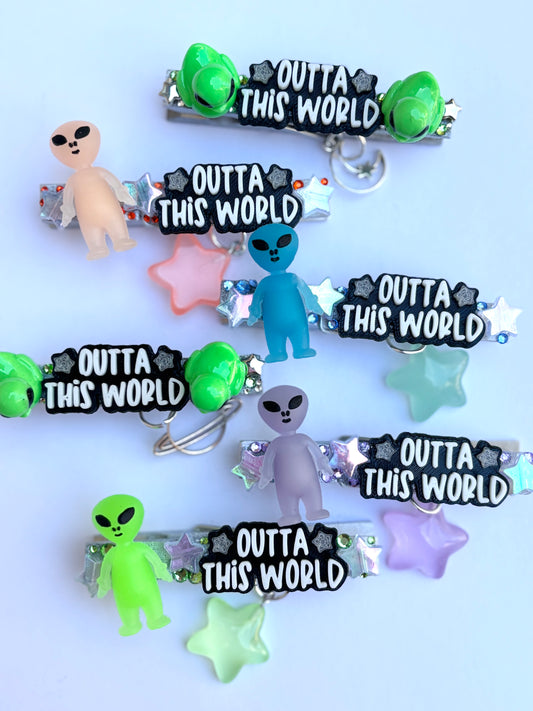 Outta This World spirit pins - set of 6