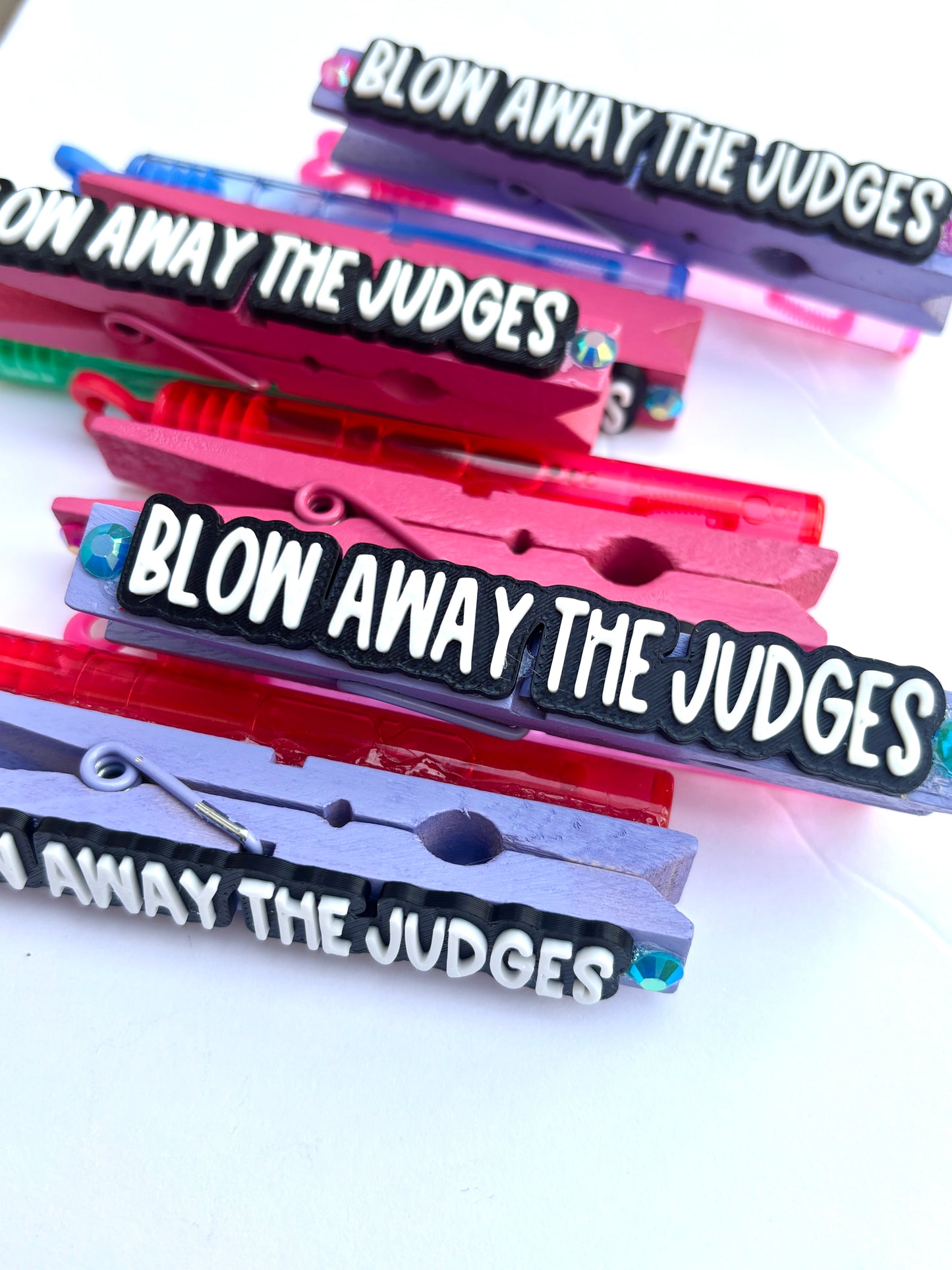 Bubble spirit pins - set of 6