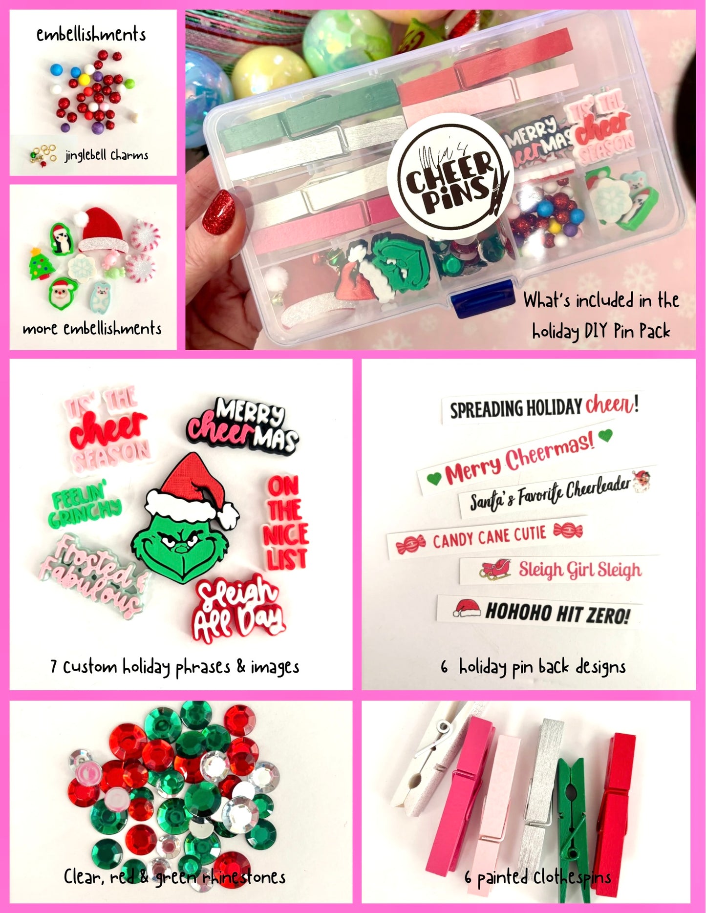 Holiday DIY Pin Pack