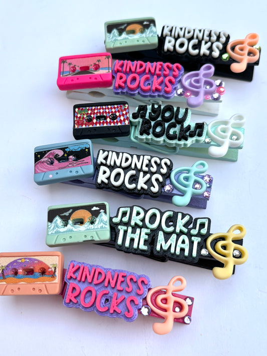 Kindness Rocks spirit pins - set of 6