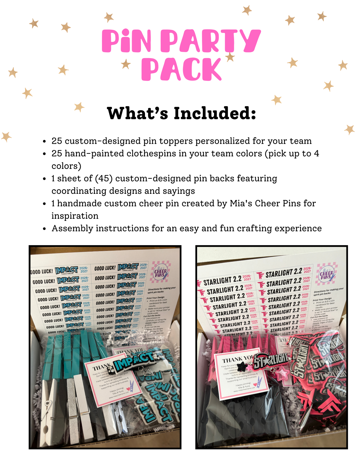 Team Pin Party Pack - now $10 off, discount applies at checkout