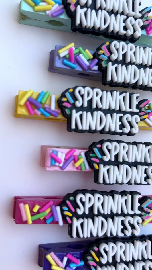Sprinkle Kindness Spirit Pins - set of 6