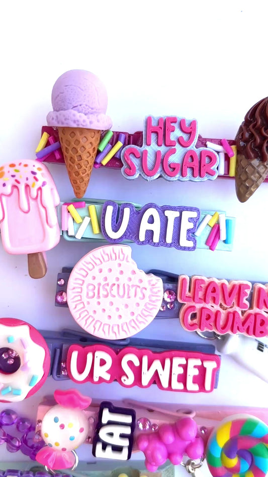 Sweet Treat spirit pins - set of 6